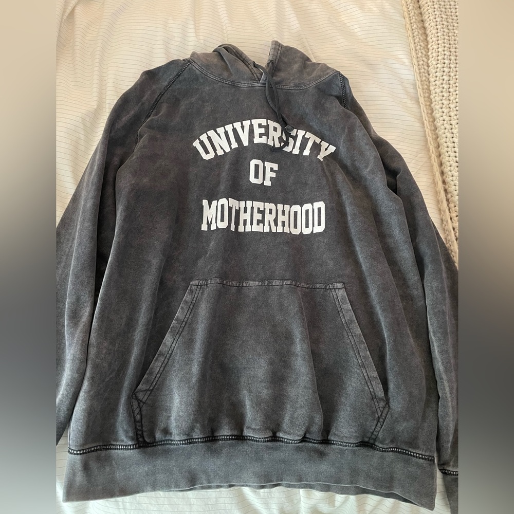 Vintage hoodie, University of Motherhood, size XL unisex, excellent condition